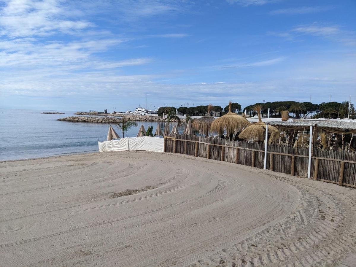 Eden Golfe Plages A Pieds Parking Prive Vallauris Esterno foto